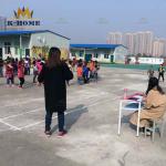 Quick Install Steel Frame Flat Pack Prefabricated Classroom Buildings