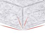 Office Carve Decorative Acoustic Panels Soundproofing 14x12x0.4inches