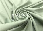 Solid Color Knitting Circular Yoga Wear Fabric Eco Tex Fibre Upf 50 Sun