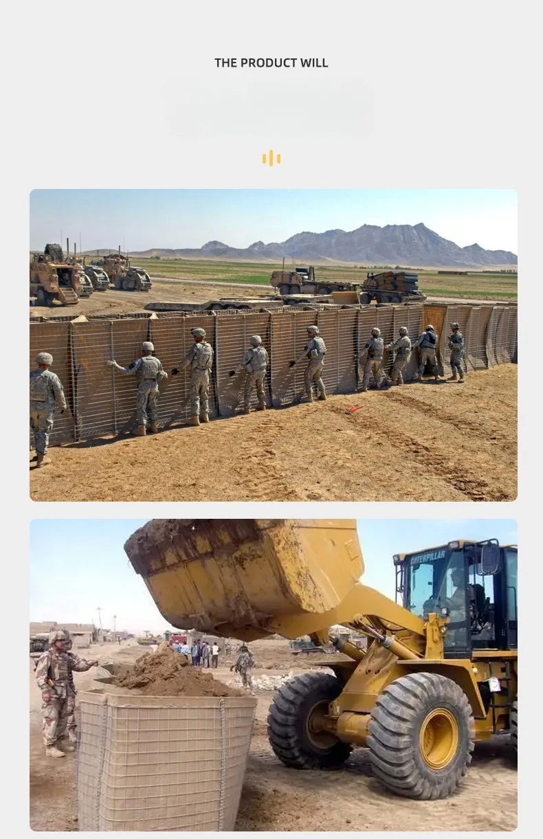 Media Blast Shield Wall Security Defense Blast Net Sand Containers Bunker Isolation