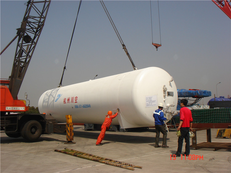 LOX LIN Lar LNG LCO2 High Pressure Liquid Co2 Storage Tank 8bar 16bar