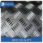 Polished 1060 1050 Embossed Aluminum Diamond Plate For Elevator Construction