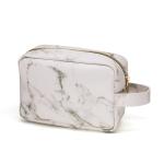 Luxury Beauty Custom Marble Makeup Bag Set Waterproof Wash Bag