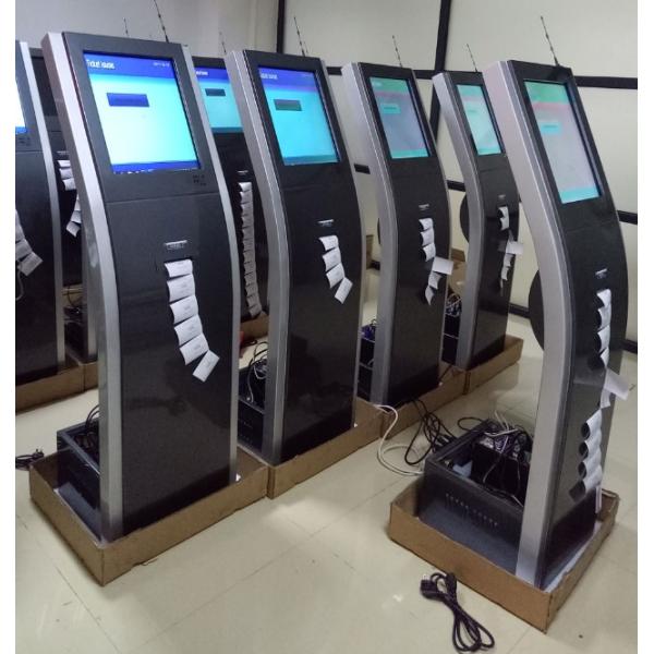 Token Management 17 Inch Touch Screen Ticket Machine