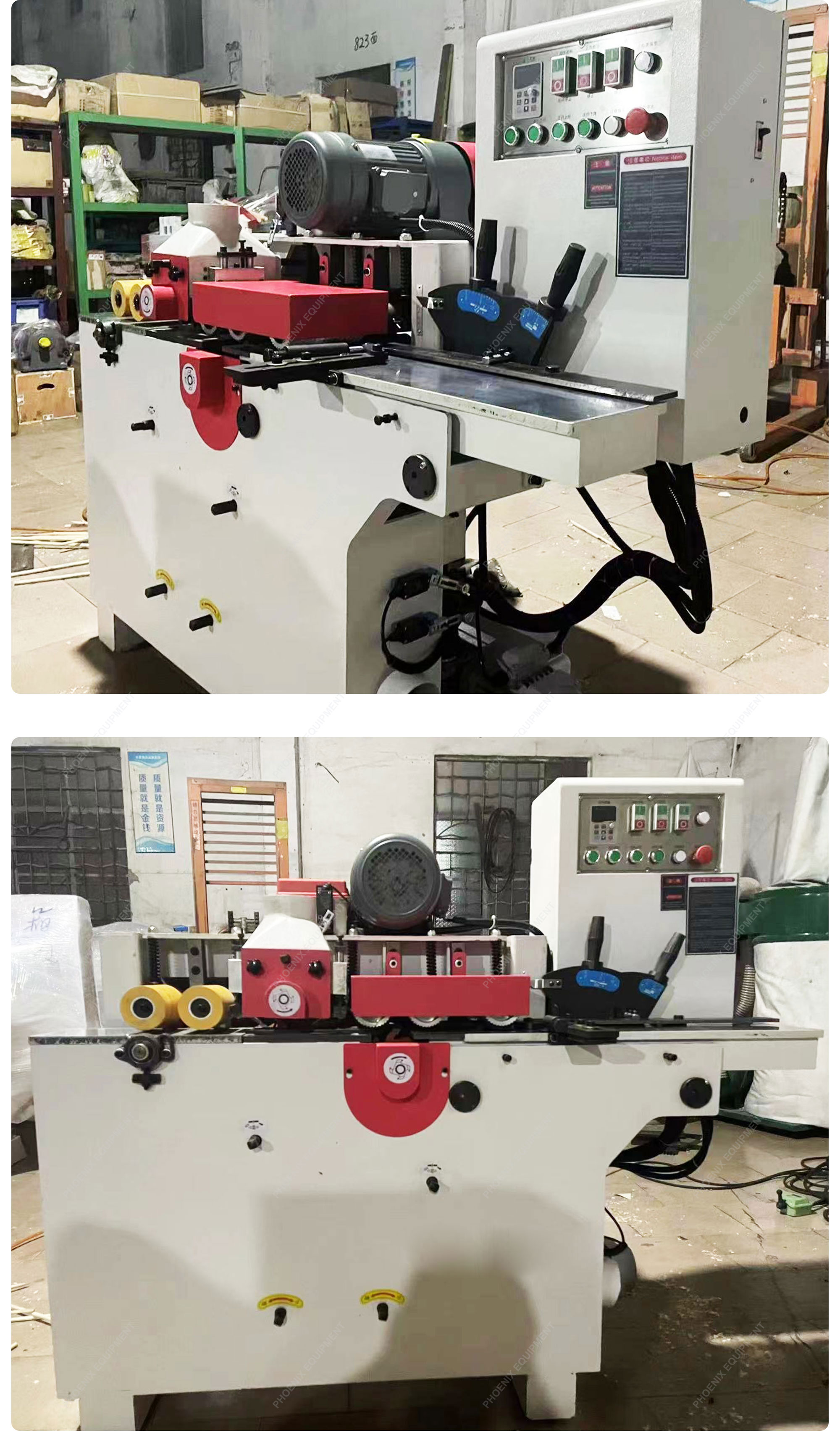 Woodworking Process Simplified with Easy to Operate Wood Mop Handle Rolling Machine