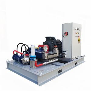 Wholesale 90kw Ultra High Pressure Water Jet Pump Cleaning For Air Conditioner Coil Granite Cutting from china suppliers