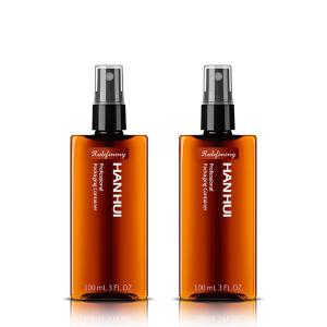 Wholesale Square Brown Plastic Spray Bottles 100ML For Cosmetic Water Free Sample from china suppliers