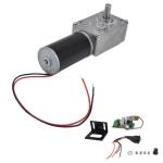 Faradyi Custom 24v High Torque Electric Worm Geared Motor 12v Dc Motor
