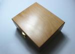Lacquered Unfinished Wood Gift Packaging Boxes , Watch Display Wooden Box With