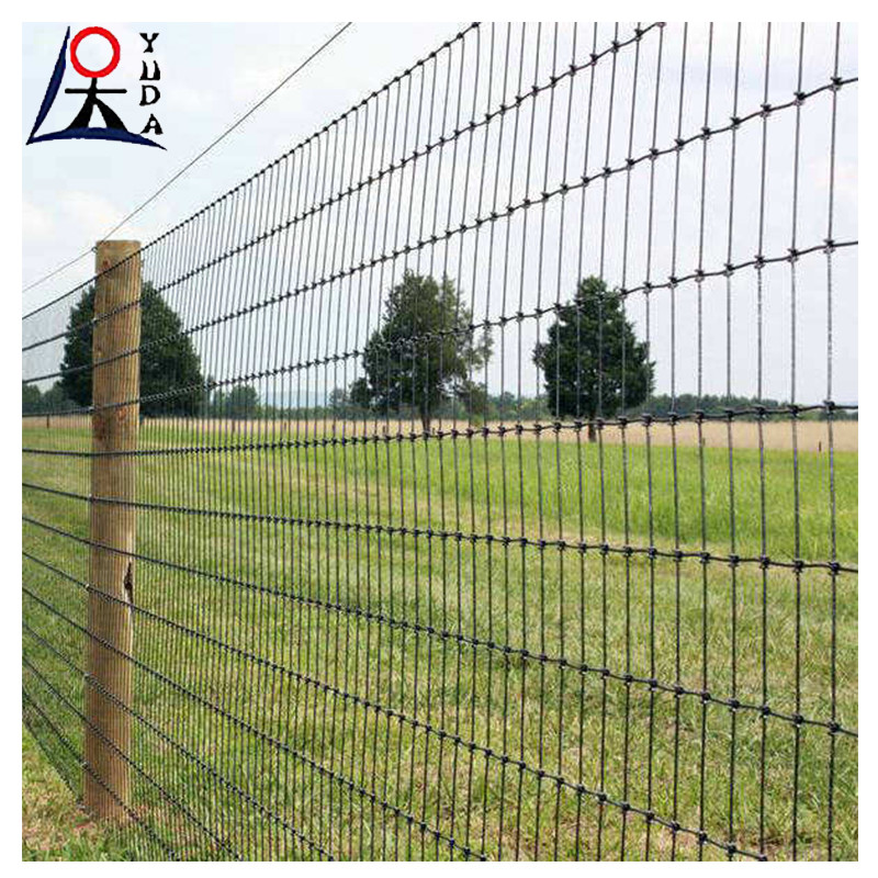 Galvanised Grassland Farm Fence Square Hole Metal Guard Field Fence