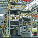 SSS Pp Non Woven Fabric Making Machine , Durable Non Woven Machine For Medical