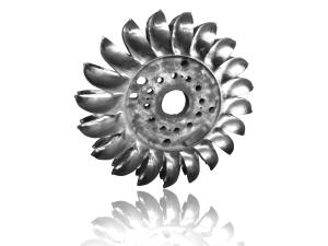 Wholesale Stainless Steel Or Steel Hydro Turbine Runner With Customized Blade Height from china suppliers