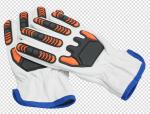 leather glove, Anti-impact Cut-resistant Cowhide Leather Glove, Cut-resistant