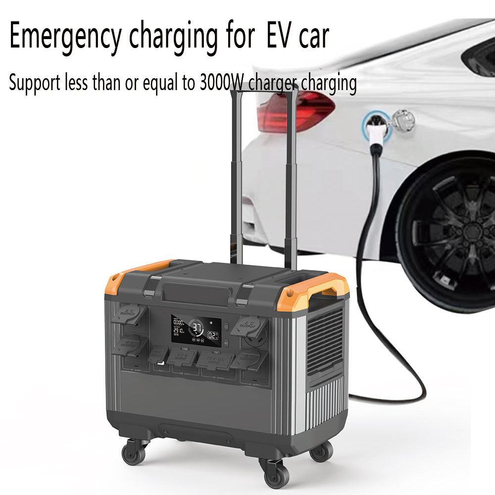 LiFePO4 Battery Power Station For Outdoor Camping 150W 300W 500W 1000W 2400W 3000W