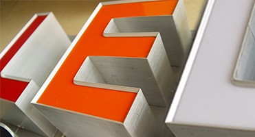 Customized EJON E9 3D LED Channel Letter Signs Building Machine 220KG Customized Sign