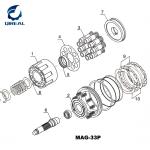 MAG-33P Travel Motor Excavator Parts