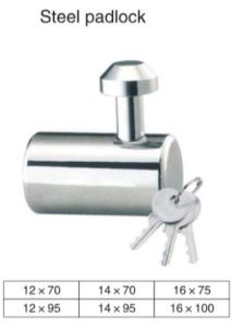 Wholesale Steel Security Door Locks 3 Nickel Plated Steel Keys ISO9001 Certification from china suppliers