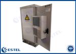 IP55 32U Racked Outdoor Server Cabinet With One Front Door