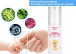 Wash Free Hand Sanitizer Gel , 80ml Anti - Bacterial Alcohol Gel Medical Hand