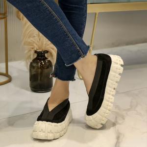 Wholesale S005 Summer new women's shoes breathable frosted Baotou casual shoes thick-soled platform shoes women's shoes from china suppliers
