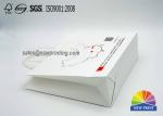 Eco - Friendly 4C Printiing 150g White Kraft Papar Bags With Twisted Paper