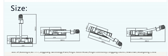 AC100~277V 50/60Hz High Efficiency TUV UL approved IP65 outdoor 120w street light