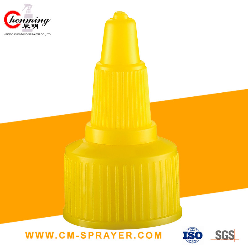 Twist Open Dispensing Cap 18/410 20/410 24/410 Flip Top Pour Spout Caps Plastic Bottle