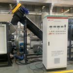 300kg/H Waste Plastic PET Plastic Recycling Line V Shaped Blade