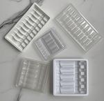 Water-light needle glass bottle blister packaging Xieling bottle plastic inside