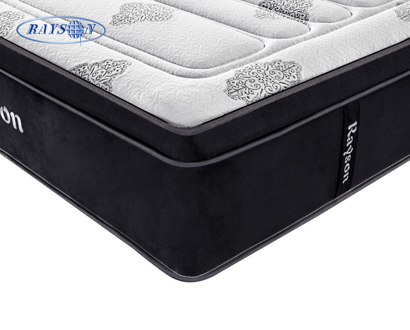 Black Europe Top King Size 5 Star Hotel Pocket Sprung Mattress