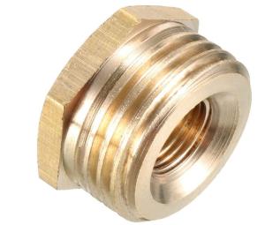Wholesale 1/2'' PT Male X 1/8'' PT Female Brass Stopcock Valves Hex Bushing Adapter from china suppliers