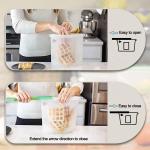 Eco Friendly Waterpoof Leakproof Snack Reusable Silicone Food Storage Bag