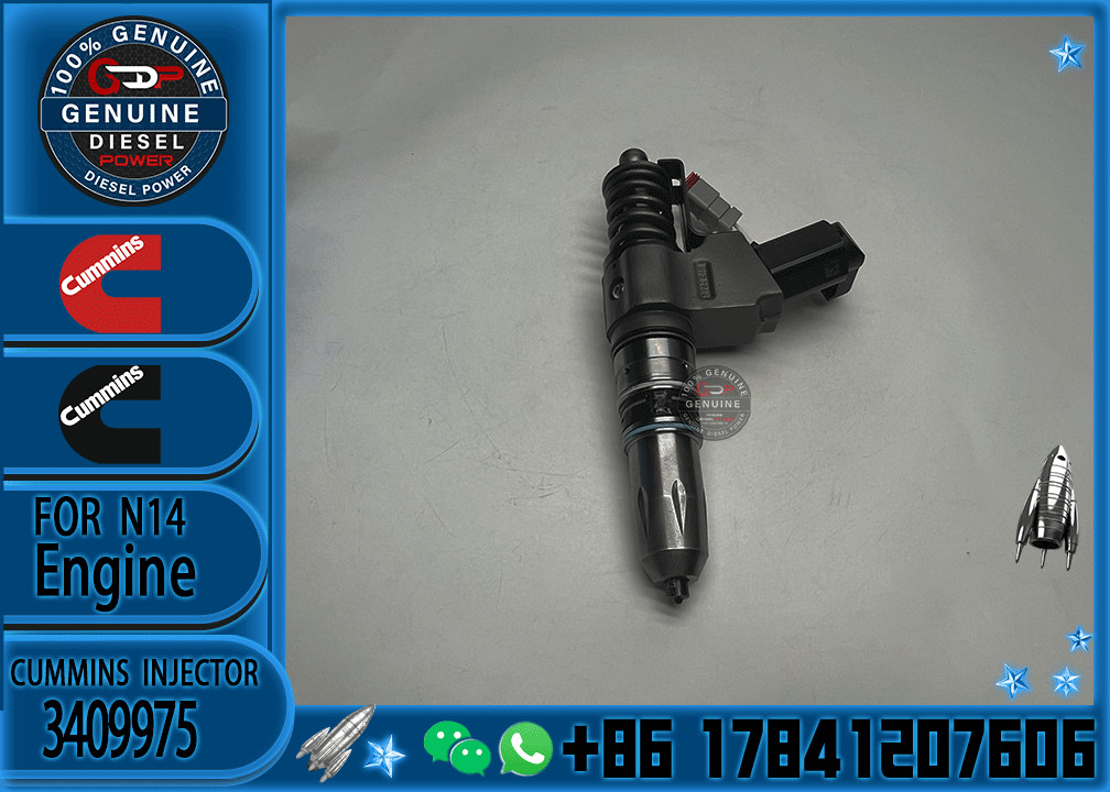New High Quality Diesel N14 Common Rail Fuel Injector 3087807 341176 3409975 3411760