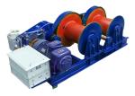 Single Double Drum Electric Wire Rope Winches 7.7mm-65mm Rope Dia
