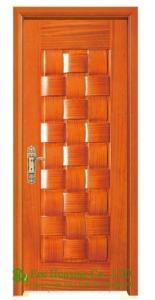 Wholesale Wood Interior Hotel Room Door, Sound proof timber Front Swing Door, Modern exterior door from china suppliers