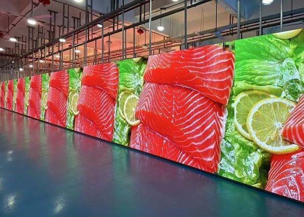 Die-Cast Aluminum Waterproof Customizable Outdoor P3.91 10mm Transparent Glass