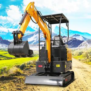 Wholesale 1.2ton Mini Hydraulic Crawler Excavator from china suppliers