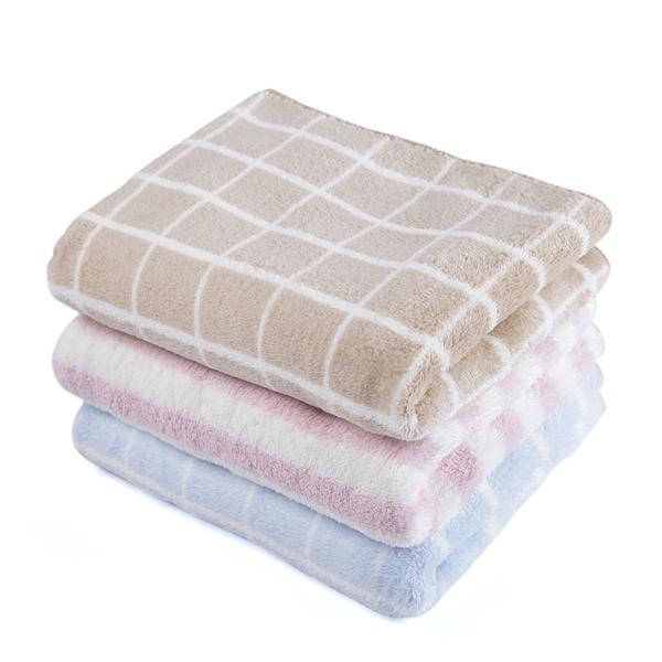 34 X 70cm Microfiber Coral Velvet Printed Super Absorbent Sports Towel Face