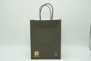 Wholesale New Arrival Plain Handbag Carry Gift Colored, Brown Kraft Black Colorful Paper Bags With Handles For Packaging Package from china suppliers
