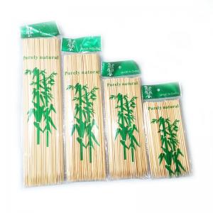 Wholesale Custom Logo Wholesale Flat Knotted Bamboo Skewer Stick 35cm 40cm from china suppliers