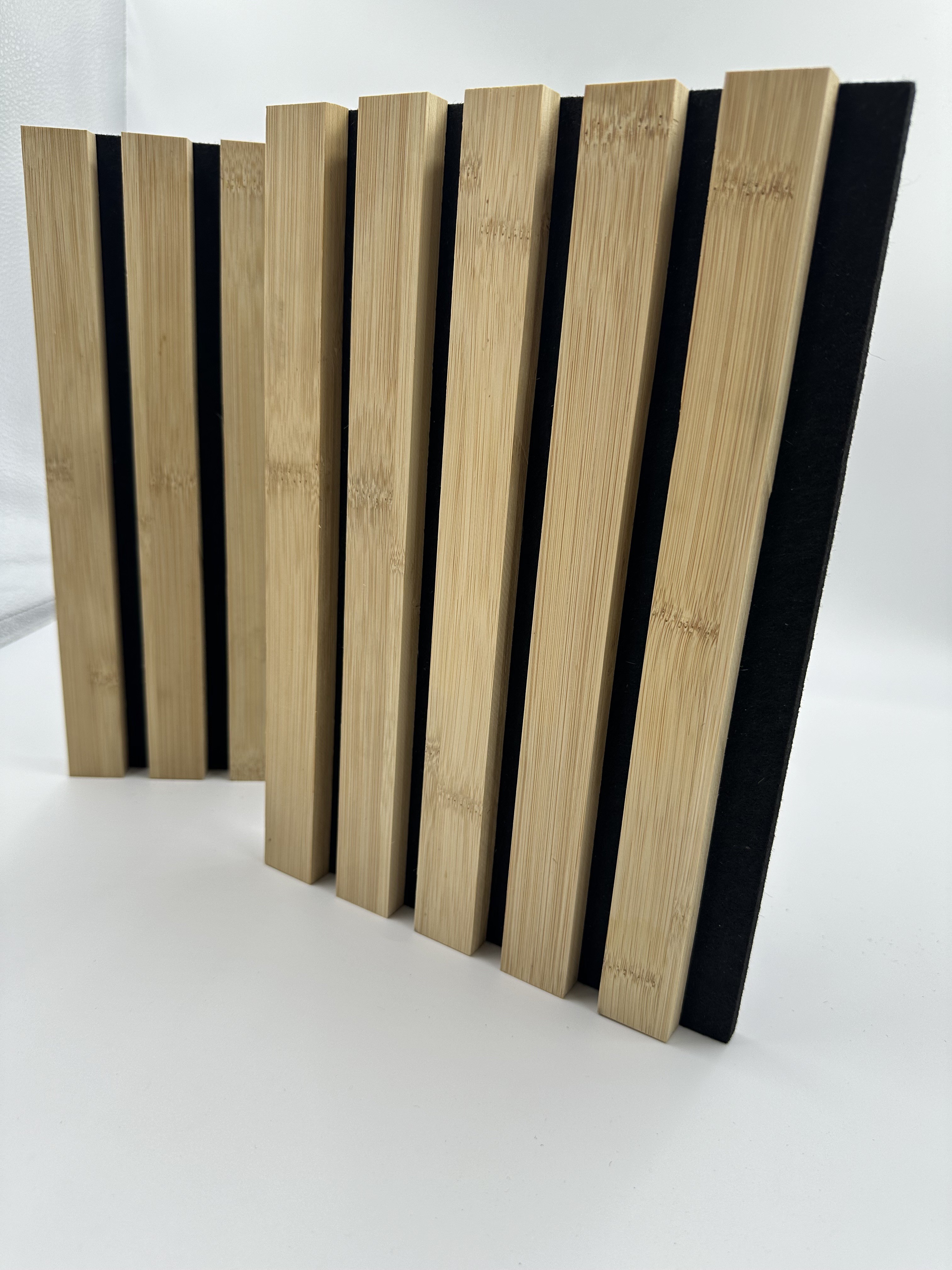 High Density Natural Bamboo Akupanel Sound Absorption Acoustic Wood Wall Panel