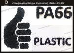 Plastic Glass Fiber Filled Reinforced Polyamide 66 Granules Black Nylon 66