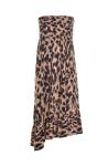 Sexy Leopard Boob Tube Top Custom Women's Dresses In Viscose Material