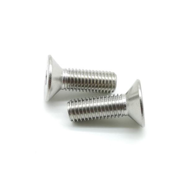 316 Stainless Steel Screws Nuts Bolts DIN7991 Hexagon Socket Countersunk Head