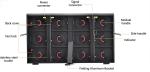 Energy-Saving Outdoor LED Perimeter Advertising Systems P6.25mm Stadium LED