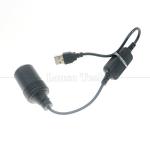 High Quality 12W 5V USB to 12V Converter Cigarette Plug Lighter Socket Cable