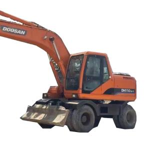 Wholesale Used Doosan DH170w-7 Hydraulic Wheel Excavator 0.6m3 Bucket Capacity from china suppliers