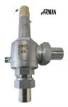 Stainless Steel DN25 Cryogenic Full Open Safety Valve CF8 CF3