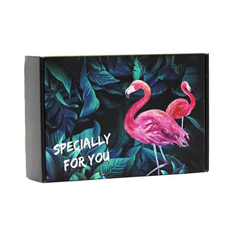 Self Adhesive Shipping Boxes 10x4x4 CMYK Full Color Pantone Colour