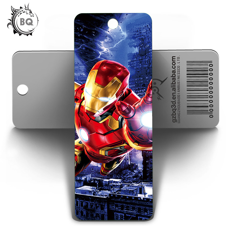 Professional Full Color Animal 3d Changing Pictures Bookmarks / Reading Bookmarks